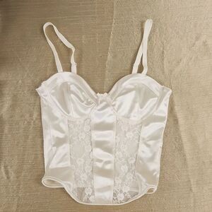 H & M Divided Corset Top XS